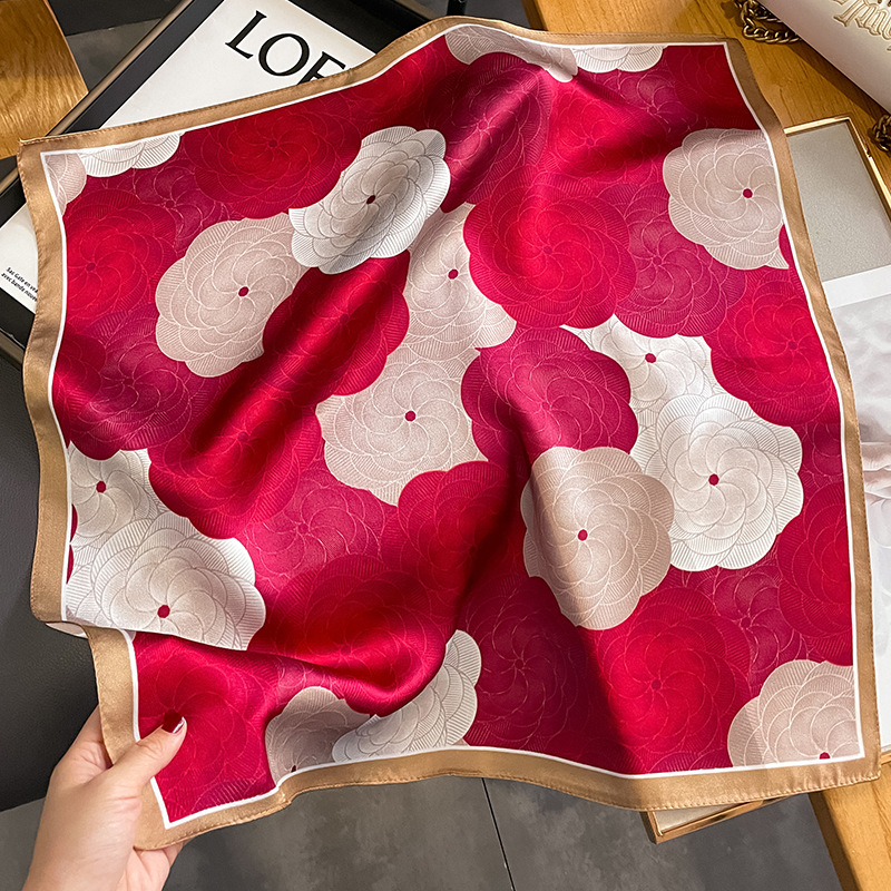 Face Scarf Mask - Модный платок из 100% натурального чистого