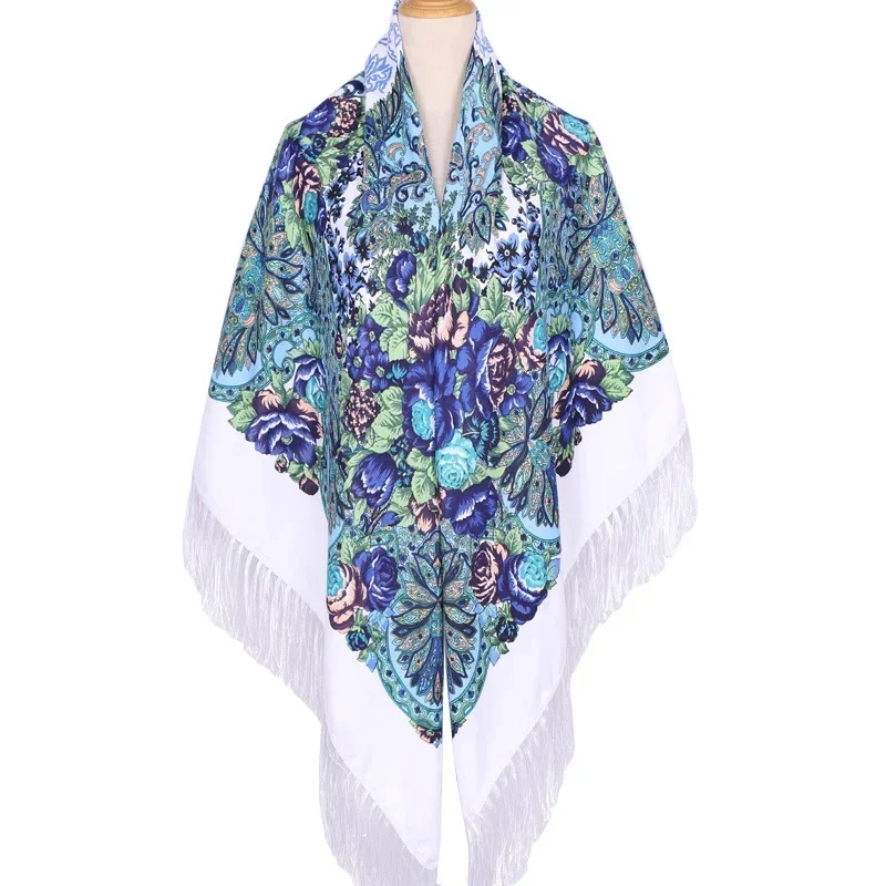 160*160 см этнический большой  – обзор и цена Woven Scarf Blanket