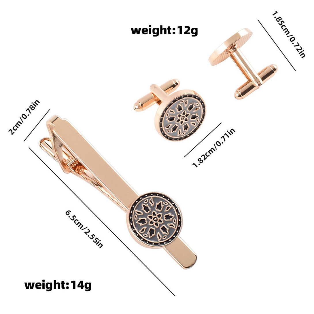 Металлический круглый винтажны – обзор и цена Tie Bar Set Gift