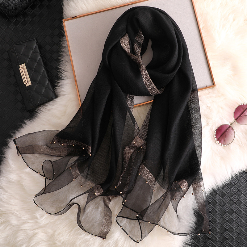 Роскошный дизайнерский хиджаб  – обзор и цена Scarf Silk Square