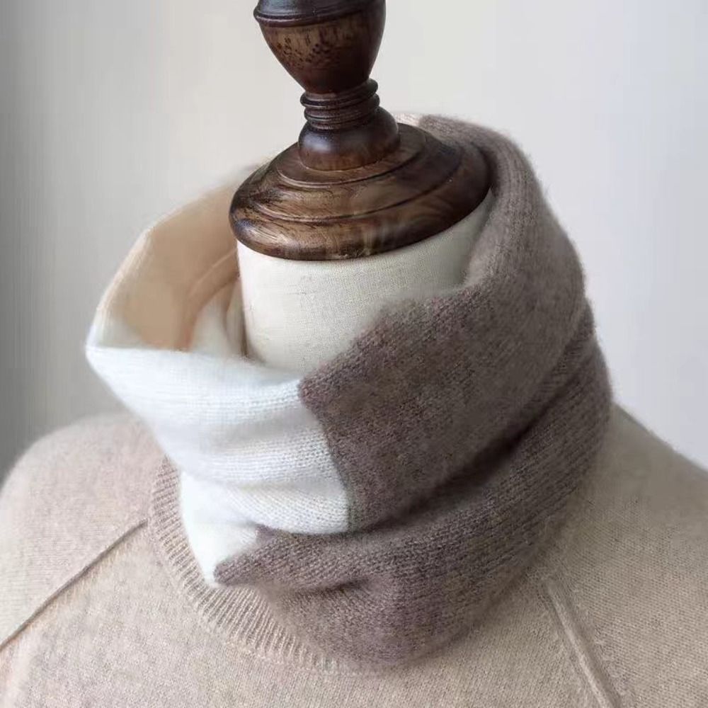 Мягкий вязаный шарф-снуд с цве – обзор и цена Infinity Scarf Knit