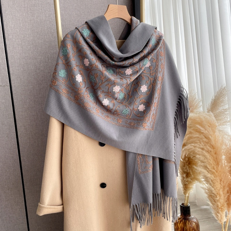 Новинка 2025 года, кашемировый – обзор и цена Woven Scarf Blanket