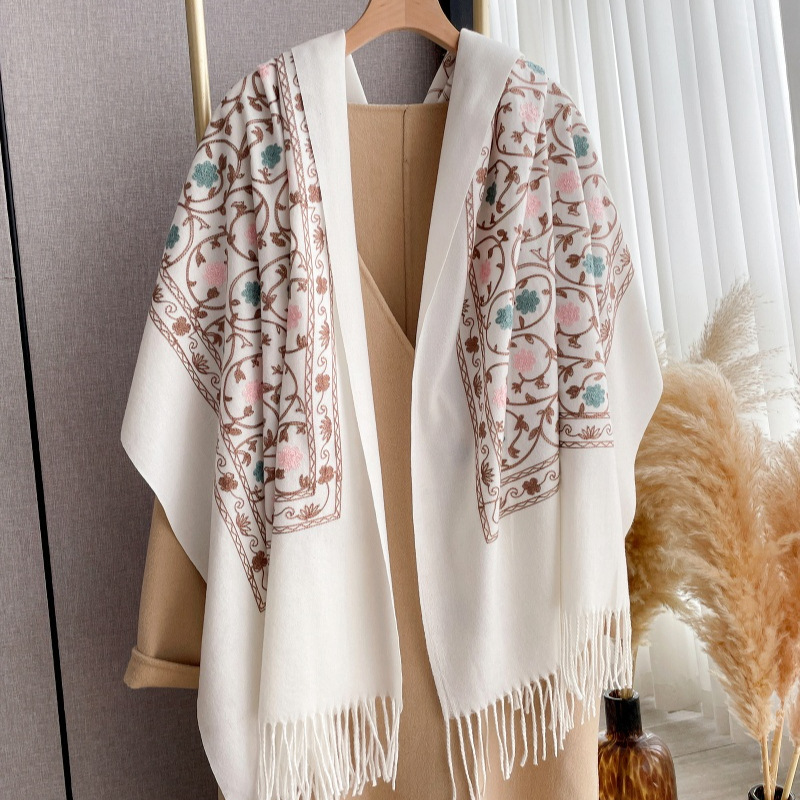 Новинка 2025 года, кашемировый – обзор и цена Woven Scarf Blanket